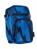 JuJuBe (США) Сумка кошелек через плечо и на пояс Mini Helix - Blue Steel