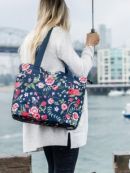 Encore Tote Сумка для коляски с крючками и ковриком - Midnight Posy JuJuBe