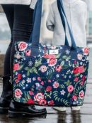 Encore Tote Сумка для коляски с крючками и ковриком - Midnight Posy JuJuBe