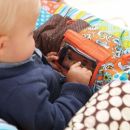 Детская накидка на стул "Лоскутное шитье"