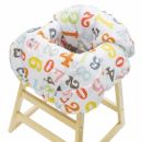 Infantino (США) Накидка чехол на стульчик детский универсальная "Облако цифр"