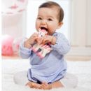 Infantino (США) Прорезыватель для зубов из натурального каучука "Зебра"