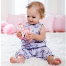 Infantino (США) Прорезыватель для зубов из натурального каучука "Зебра"