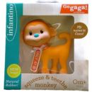 Прорезыватель для зубов из натурального каучука "Обезьянка" infantino