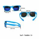 Детские солнцезащитные очки Real Kids серия Серф 2-4 года салатовые