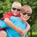 Детские солнцезащитные очки Real Kids серия Серф 2-4 года красные