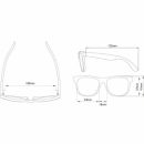 Солнечные очки для малышей Real Kids Switch 2-4 года желтый/оранжевый