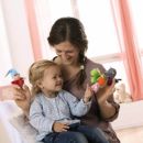 Кукла мягконабивная одевается на руку "Волк" Haba