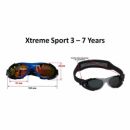 Детские солнцезащитные очки Real Kids Спорт 3-7 лет черный/фиолетовый