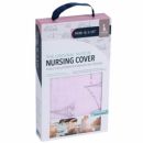 Bebe Au Lait (США) Муслиновый фартук для кормления Carousel Pink