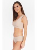 Belly Bandit (США) Бюстгальтер для кормления Anti Bra Scoop Neck телесного цвета L