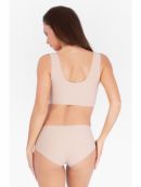 Belly Bandit (США) Бюстгальтер для кормления Anti Bra Scoop Neck телесного цвета L