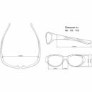 Солнечные очки для малышей Real Kids Discover 4-7 лет графит/лайм