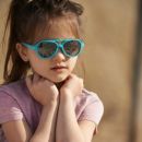 Уцененный продукт. Повреждена упаковка. Детские солнцезащитные очки Real Kids Авиатор 4+ аквамарин