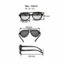 Уцененный продукт. Повреждена упаковка. Детские солнцезащитные очки Real Kids Авиатор 4+ аквамарин