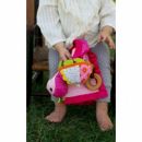 Развивающая игрушка "Черепашка с розовым платочком" infantino