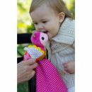 Развивающая игрушка "Черепашка с розовым платочком" infantino