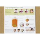 Мягкая упаковка 50 шт. для пюре и смузи 50 крышечек infantino fresh