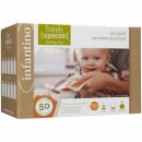 Мягкая упаковка 50 шт. для пюре и смузи 25 крышечек infantino fresh