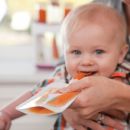 Мягкая упаковка 50 шт. для пюре и смузи 25 крышечек infantino fresh