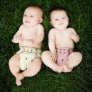 Kanga Care (США) Многоразовые подгузники для новорожденных 2-6 кг., Ecoposh Organic Saffron