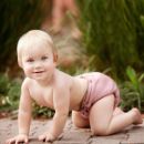 Kanga Care (США) Многоразовые подгузники для новорожденных 2-6 кг., Ecoposh Organic Atlantis