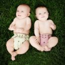 Многоразовые подгузники для новорожденных 2-6 кг., Ecoposh Organic Kanga Сare Ginger