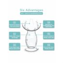 Adam Stork (США) Молокоотсос силиконовый 110 мл. ручной