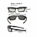 Детские солнцезащитные очки Real Kids 7+ Storm черные