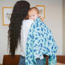 Adam Stork (США) Муслиновые пеленки 2 шт. Мир Динозавров