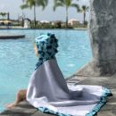 Adam Stork (США) Полотенце для купания с уголком Zebra Toddler 70 х 127 см.