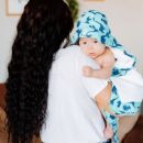 Adam Stork (США) Полотенце для новорожденных с уголком Zebra 70 х 91,5 см.