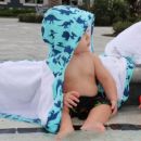 Adam Stork (США) Полотенце для новорожденных с уголком Zebra 70 х 91,5 см.