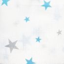 Пеленка детская муслин Adam Stork Blue Stars