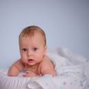 Пеленка детская муслин Adam Stork Blue Stars