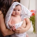 Пеленка детская муслин Adam Stork Малышарики "Пандочка"