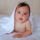 Фланелевая пеленка Adam Stork Premium Cotton Gray Stars