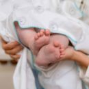 Фланелевая пеленка Adam Stork Premium Cotton Turquoise Bears