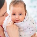 Пеленка детская муслин Adam Stork Pink Dots