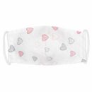 Марлевая маска взрослая Adam Stork Pink Hearts