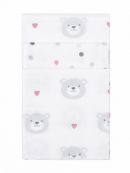 Муслиновые платочки 3шт. Adam Stork Pink Bears