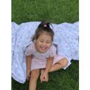 Двухслойное муслиновое одеяло Adam Stork Bear/Heart