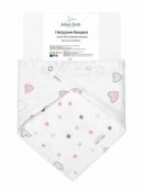 Бандана-нагрудник Adam Stork Hearts/Dots