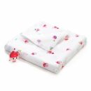 Двухслойное муслиновое одеяло Adam Stork Малышарики Нюшенька