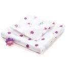 Двухслойное муслиновое одеяло Adam Stork Малышарики Ежик