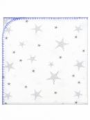 Фланелевая пеленка Adam Stork Premium Cotton Lavender Stars