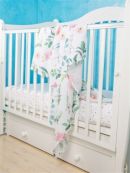 Пеленка детская муслин Adam Stork Eucalyptus Bloom