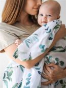 Пеленка детская муслин Adam Stork Eucalyptus