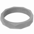 Itzy Ritzy (США) Силиконовый браслет Round Bangle Gray