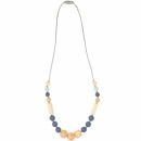 Силиконовые бусы Itzy Ritzy Patite Slate Gold